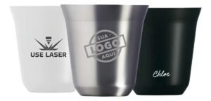 Copo Inox 150ml Café Chá Pinga (Solicite Orçamento)